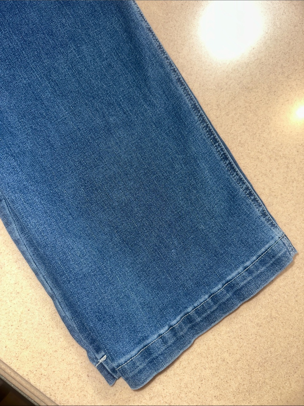 True Religion Women’s Cargo Blue Denim Jeans - Picture 3 of 7
